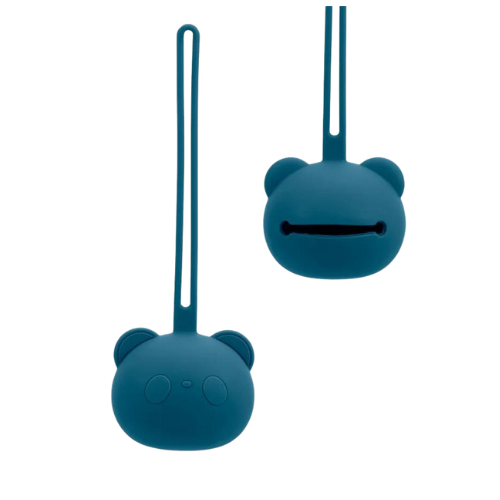 Porte sucette en silicone panda