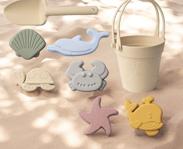 Kit de jouets de plage enfants - Beige