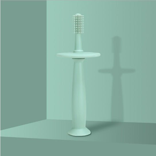 Brosse à dents bébé Silicone : Coloris pastel - Loukie