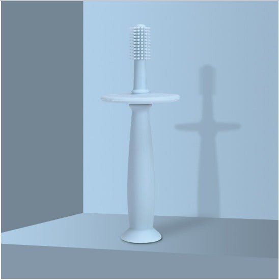 Brosse à dents bébé Silicone : Coloris pastel - Loukie
