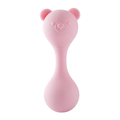 Silicone Teddy Rattle