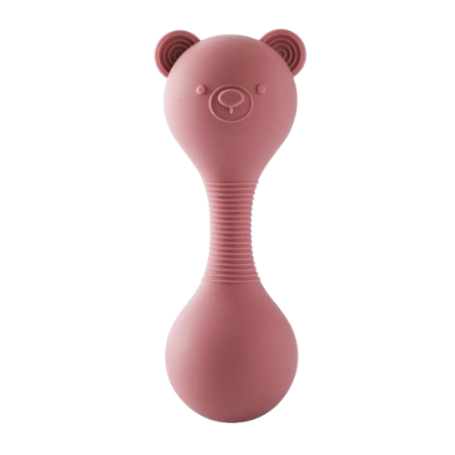 Silicone Teddy Rattle