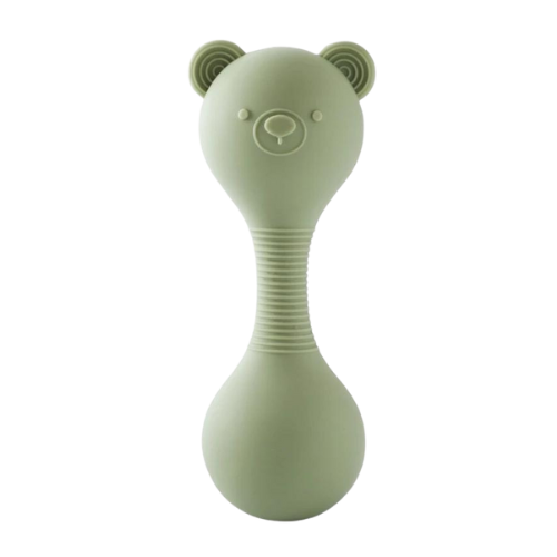 Silicone Teddy Rattle