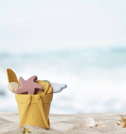 Kit de jouets de plage enfants - Moutarde